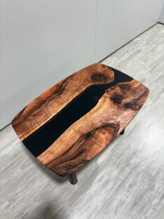 Стол журнальный евро дизайнерский лофт THETABLE RU 90х60 3.8/12.1