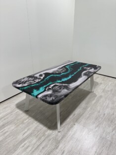 Стол журнальный прямоугольный дизайнерский лофт THETABLE RU 120х80 4.18/7.2