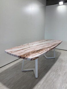 Стол кухонный обеденный евро дизайнерский лофт THETABLE RU 160х80 6.6/1.2