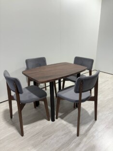 Стол кухонный обеденный евро дизайнерский лофт THETABLE RU 102х69 6.4/11.1