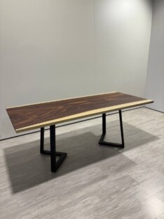 Стол письменный прямоугольный дизайнерский лофт THETABLE RU 220х90 14.1/1.1-П Стол письменный прямоугольный дизайнерский лофт THETABLE RU 220х90 14.1/1.1-П