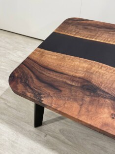 Стол журнальный прямоугольный дизайнерский лофт THETABLE 120х80 3.26/5.1