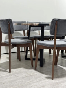 Стол кухонный обеденный прямоугольный дизайнерский лофт THETABLE RU 180х80 2.71/1.1