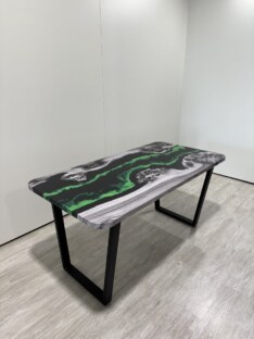 Стол кухонный обеденный прямоугольный дизайнерский лофт THETABLE RU 160х80 4.19/2.1