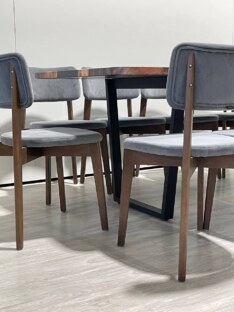 Стол кухонный обеденный прямоугольный дизайнерский лофт THETABLE RU 250х100 3.8/2.1