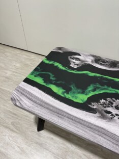 Стол журнальный прямоугольный дизайнерский лофт THETABLE RU 140х80 4.19/5.1