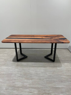 Стол кухонный обеденный прямоугольный дизайнерский лофт THETABLE RU 250х100 5.8/3.1 Стол кухонный обеденный прямоугольный дизайнерский лофт THETABLE RU 250х100 5.8/3.1