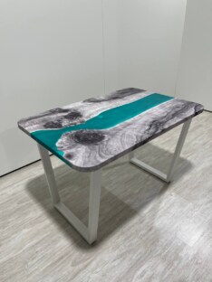 Стол письменный прямоугольный дизайнерский лофт THETABLE RU 120х80 3.43/2.2 Стол письменный прямоугольный дизайнерский лофт THETABLE RU 120х80 3.43/2.2