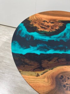 Стол кухонный обеденный круглый дизайнерский лофт THETABLE RU 120х32 4.5/3.1 Стол кухонный обеденный круглый дизайнерский лофт THETABLE RU 120х32 4.5/3.1
