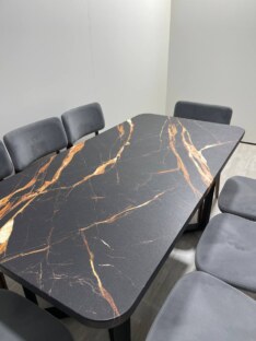 Стол кухонный обеденный прямоугольный дизайнерский лофт THETABLE RU 120х80 2.7/3.1 Стол кухонный обеденный прямоугольный дизайнерский лофт THETABLE RU 120х80 2.7/3.1