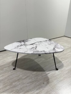 Стол журнальный медиатор дизайнерский лофт THETABLE RU 89х66 7.4/9.1-3