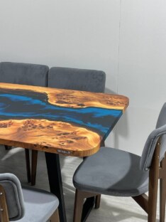 Стол кухонный обеденный прямоугольный дизайнерский лофт THETABLE RU 180х80 4.1/2.1 Стол кухонный обеденный прямоугольный дизайнерский лофт THETABLE RU 180х80 4.1/2.1