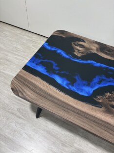 Стол журнальный прямоугольный дизайнерский лофт THETABLE RU 140х80 4.8/7.1