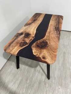 Стол кухонный обеденный прямоугольный дизайнерский лофт THETABLE RU 140х80 3.25/4.1 Стол кухонный обеденный прямоугольный дизайнерский лофт THETABLE RU 140х80 3.25/4.1