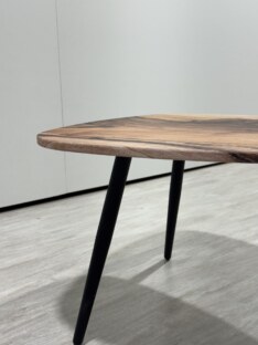 Стол журнальный медиатор дизайнерский лофт THETABLE RU 89х66 12.5/8.1-3