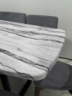 Стол кухонный обеденный евро дизайнерский лофт THETABLE RU 220х90 6.5/2.1 Стол кухонный обеденный евро дизайнерский лофт THETABLE RU 220х90 6.5/2.1