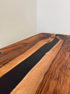 Стол письменный прямоугольный дизайнерский лофт THETABLE 160х80 5.8/2.1