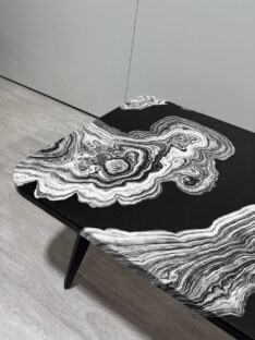 Стол журнальный дизайнерский лофт THETABLE RU 90х60 2.72/7.1