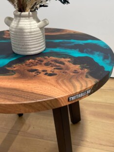 Стол журнальный круглый дизайнерский лофт THETABLE RU 60х32 4.5/5.1 Стол журнальный круглый дизайнерский лофт THETABLE RU 60х32 4.5/5.1