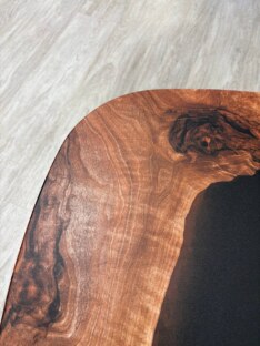 Стол журнальный медиатор дизайнерский лофт THETABLE RU 89х66 3.8/8.1-3