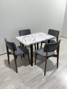 Стол кухонный обеденный прямоугольный дизайнерский лофт THETABLE RU 102х69 2.65/11.1