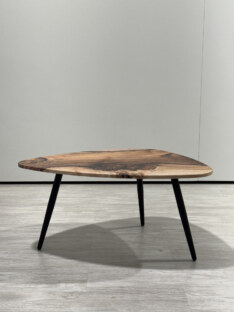 Стол журнальный медиатор дизайнерский лофт THETABLE RU 89х66 12.5/8.1-3