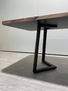 Стол кухонный обеденный прямоугольный дизайнерский лофт THETABLE RU 250х100 3.19/1.1