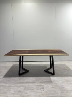Стол письменный прямоугольный дизайнерский лофт THETABLE RU 220х90 14.1/1.1-П Стол письменный прямоугольный дизайнерский лофт THETABLE RU 220х90 14.1/1.1-П