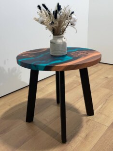 Стол журнальный круглый дизайнерский лофт THETABLE RU 60х32 4.5/5.1 Стол журнальный круглый дизайнерский лофт THETABLE RU 60х32 4.5/5.1