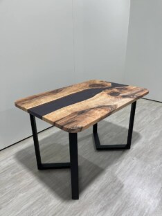 Стол кухонный обеденный прямоугольный дизайнерский лофт THETABLE RU 120х80 3.25/3.1 Стол кухонный обеденный прямоугольный дизайнерский лофт THETABLE RU 120х80 3.25/3.1