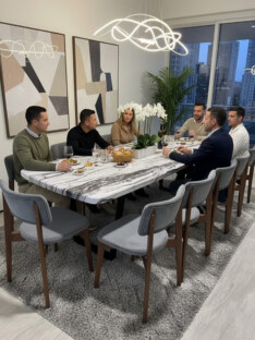 Стол кухонный обеденный евро дизайнерский лофт THETABLE RU 220х90 6.5/2.1 Стол кухонный обеденный евро дизайнерский лофт THETABLE RU 220х90 6.5/2.1