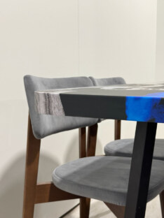 Стол кухонный обеденный прямоугольный дизайнерский лофт THETABLE RU 160х80 4.17/2.1 Стол кухонный обеденный прямоугольный дизайнерский лофт THETABLE RU 160х80 4.17/2.1