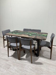 Стол кухонный обеденный прямоугольный дизайнерский лофт THETABLE RU 180х80 4.10/3.1 Стол кухонный обеденный прямоугольный дизайнерский лофт THETABLE RU 180х80 4.10/3.1