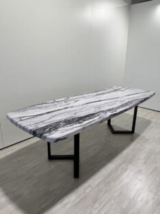 Стол кухонный обеденный евро дизайнерский лофт THETABLE RU 200х90 6.5/3.1