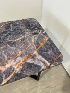 Стол кухонный обеденный прямоугольный дизайнерский лофт THETABLE RU 220х90 2.26/1.1