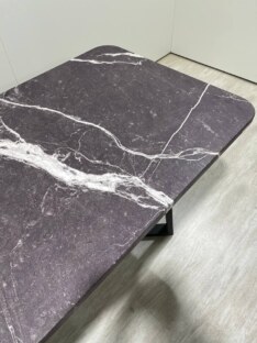 Стол кухонный обеденный прямоугольный дизайнерский лофт THETABLE RU 250х100 2.12/3.1