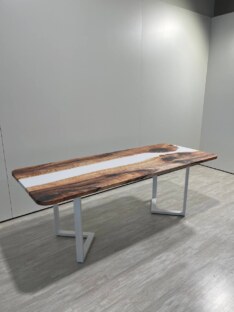 Стол кухонный обеденный прямоугольный дизайнерский лофт THETABLE RU 200х90 3.11/3.2 Стол кухонный обеденный прямоугольный дизайнерский лофт THETABLE RU 200х90 3.11/3.2