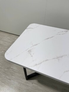 Стол кухонный обеденный прямоугольный дизайнерский лофт THETABLE RU 140х80 2.21/3.1