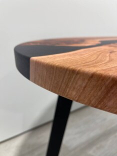 Стол кухонный обеденный овальный дизайнерский лофт THETABLE RU 140х80 5.8/4.1