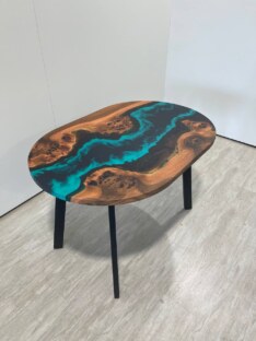 Стол кухонный обеденный овальный дизайнерский лофт THETABLE RU 160х80 4.5/4.1 Стол кухонный обеденный овальный дизайнерский лофт THETABLE RU 160х80 4.5/4.1