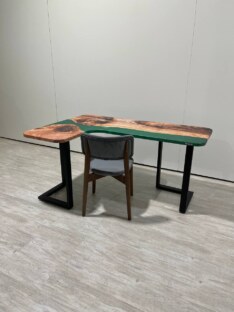 Стол письменный угловой дизайнерский лофт THETABLE RU 160х110 3.16/3.1 Стол письменный угловой дизайнерский лофт THETABLE RU 160х110 3.16/3.1