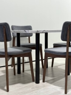 Стол кухонный обеденный прямоугольный дизайнерский лофт THETABLE RU 102х69 2.65/11.1