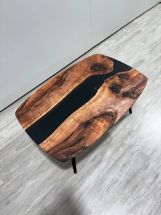 Стол журнальный евро дизайнерский лофт THETABLE RU 90х60 3.8/8.1