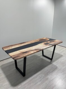 Стол письменный прямоугольный дизайнерский лофт THETABLE RU 200х90 3.25/2.1