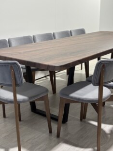 Стол кухонный обеденный прямоугольный дизайнерский лофт THETABLE RU 250х100 6.4/2.1 Стол кухонный обеденный прямоугольный дизайнерский лофт THETABLE RU 250х100 6.4/2.1