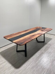 Стол кухонный обеденный прямоугольный дизайнерский лофт THETABLE RU 250х100 3.12/1.1 Стол кухонный обеденный прямоугольный дизайнерский лофт THETABLE RU 250х100 3.12/1.1