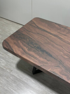 Стол кухонный обеденный прямоугольный дизайнерский лофт THETABLE RU 120х80 6.4/1.1