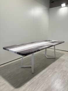 Стол кухонный обеденный прямоугольный дизайнерский лофт THETABLE RU 250х100 3.23/1.2 Стол кухонный обеденный прямоугольный дизайнерский лофт THETABLE RU 250х100 3.23/1.2
