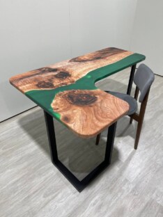 Стол письменный угловой дизайнерский лофт THETABLE RU 160х110 3.16/3.1 Стол письменный угловой дизайнерский лофт THETABLE RU 160х110 3.16/3.1