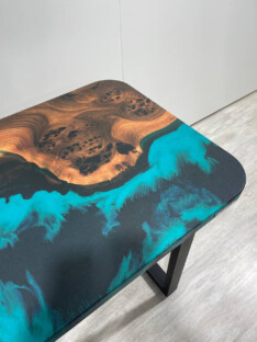 Стол письменный угловой дизайнерский лофт THETABLE RU 120х120 4.5/3.1 Стол письменный угловой дизайнерский лофт THETABLE RU 120х120 4.5/3.1